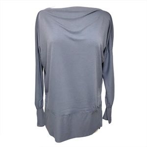 PEYTON JENSEN Boat Neck Long Sleeve Knit Top